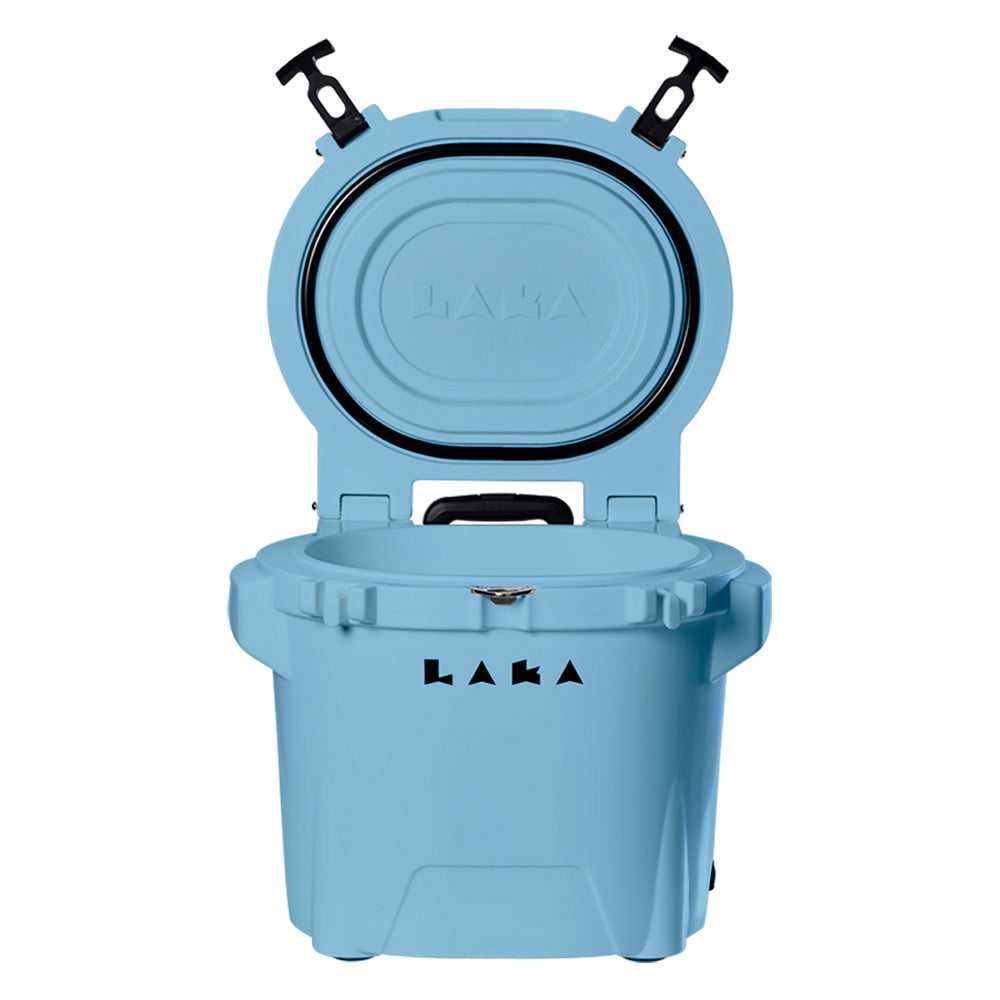 LAKA-Kühler, LAKA Coolers 30 Qt Kühler mit Rädern mit Teleskopgriff, Blau [1080]