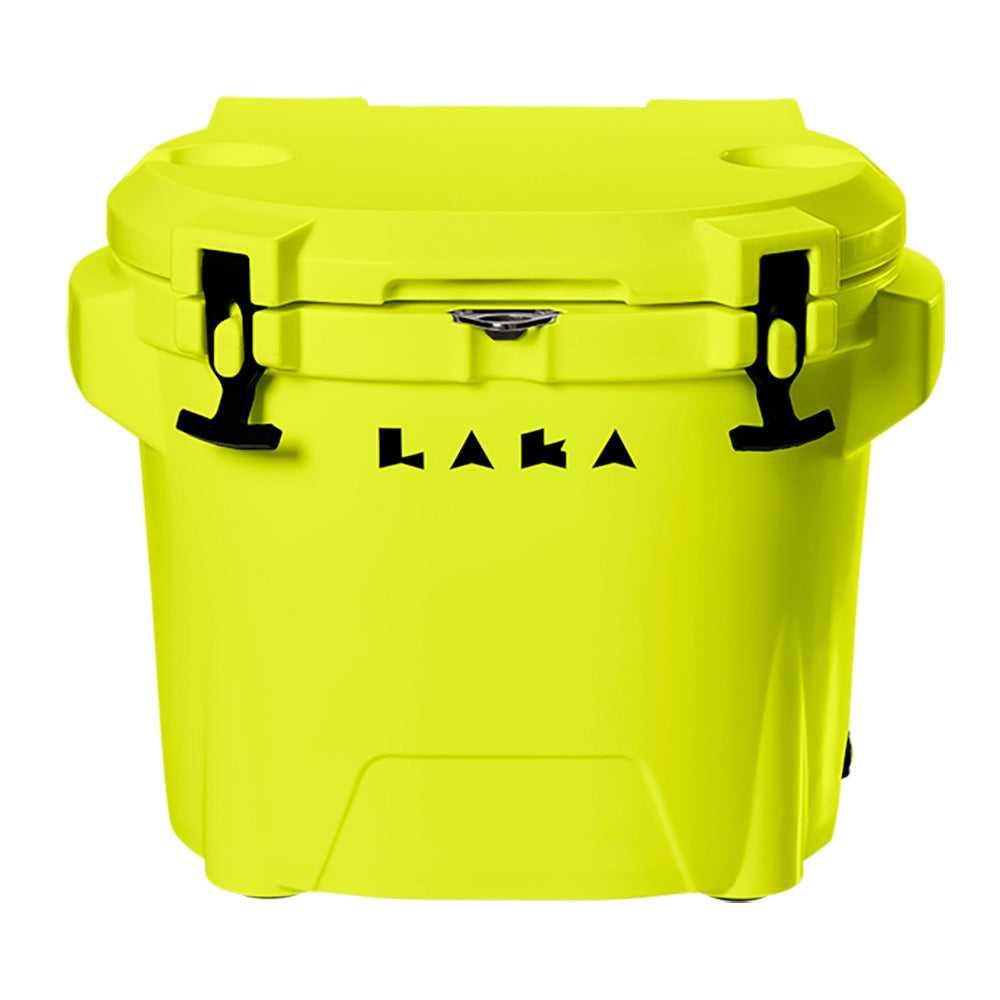 LAKA-Kühler, LAKA Coolers 30 Qt Kühler mit Rädern mit Teleskopgriff, Gelb [1087]