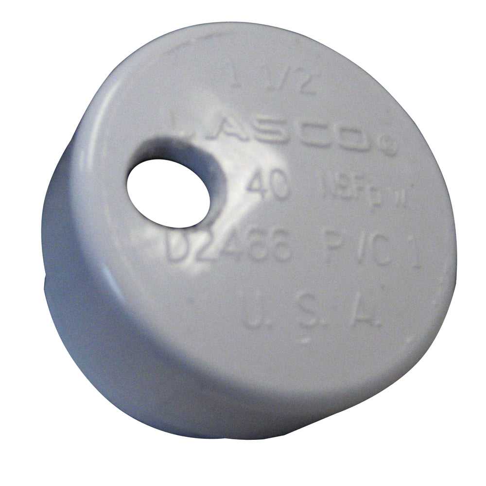 Lees Tackle, Lee's PVC-Ablaufkappe für schwere Rutenhalter 1/4" NPT [RH5999-0003]