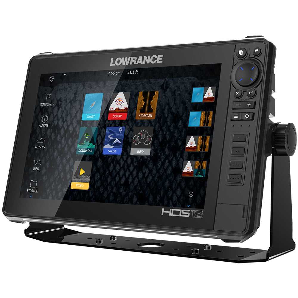 Lowrance, Lowrance HDS-12 LIVE mit Active Imaging 3-in-1 Heckmontage-C-MAP Pro-Karte [000-14428-001]