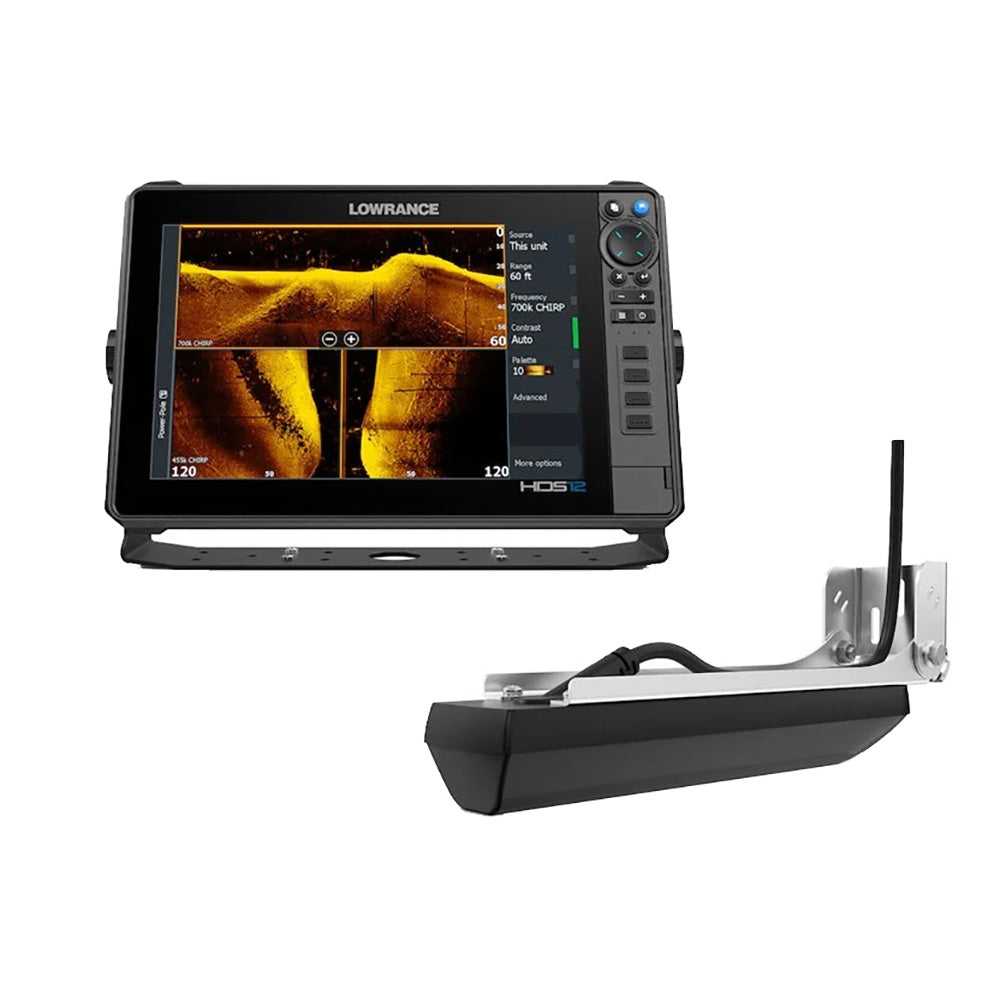 Lowrance, Lowrance HDS PRO 12 – mit vorinstalliertem C-MAP DISCOVER OnBoard Active Imaging HD-Wandler [000-15987-001]