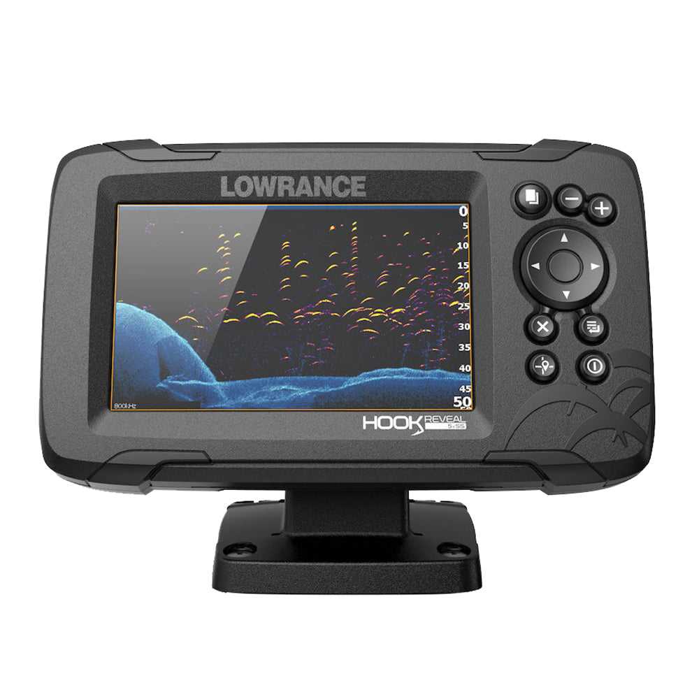 Lowrance, Lowrance HOOK Reveal 5x Fischfinder mit SplitShot-Geber, GPS-Trackplotter [000-15503-001]