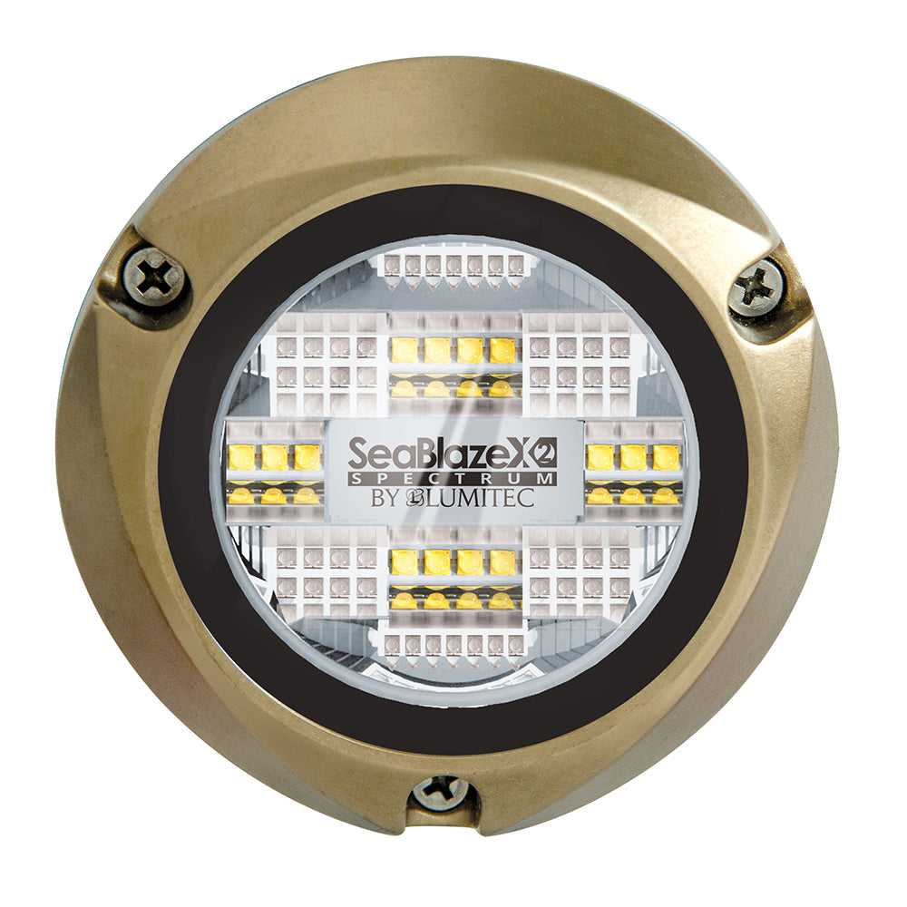 Lumitec, Lumitec SeaBlazeX2 Spectrum LED-Unterwasserlicht – Vollfarb-RGBW [101515]