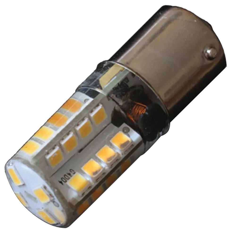 Lunasea-Beleuchtung, Lunasea BA15S Silikongekapselte LED-Glühbirne – 10–30 VDC – 190 Lumen – Warmweiß [LLB-22KW-21-00]