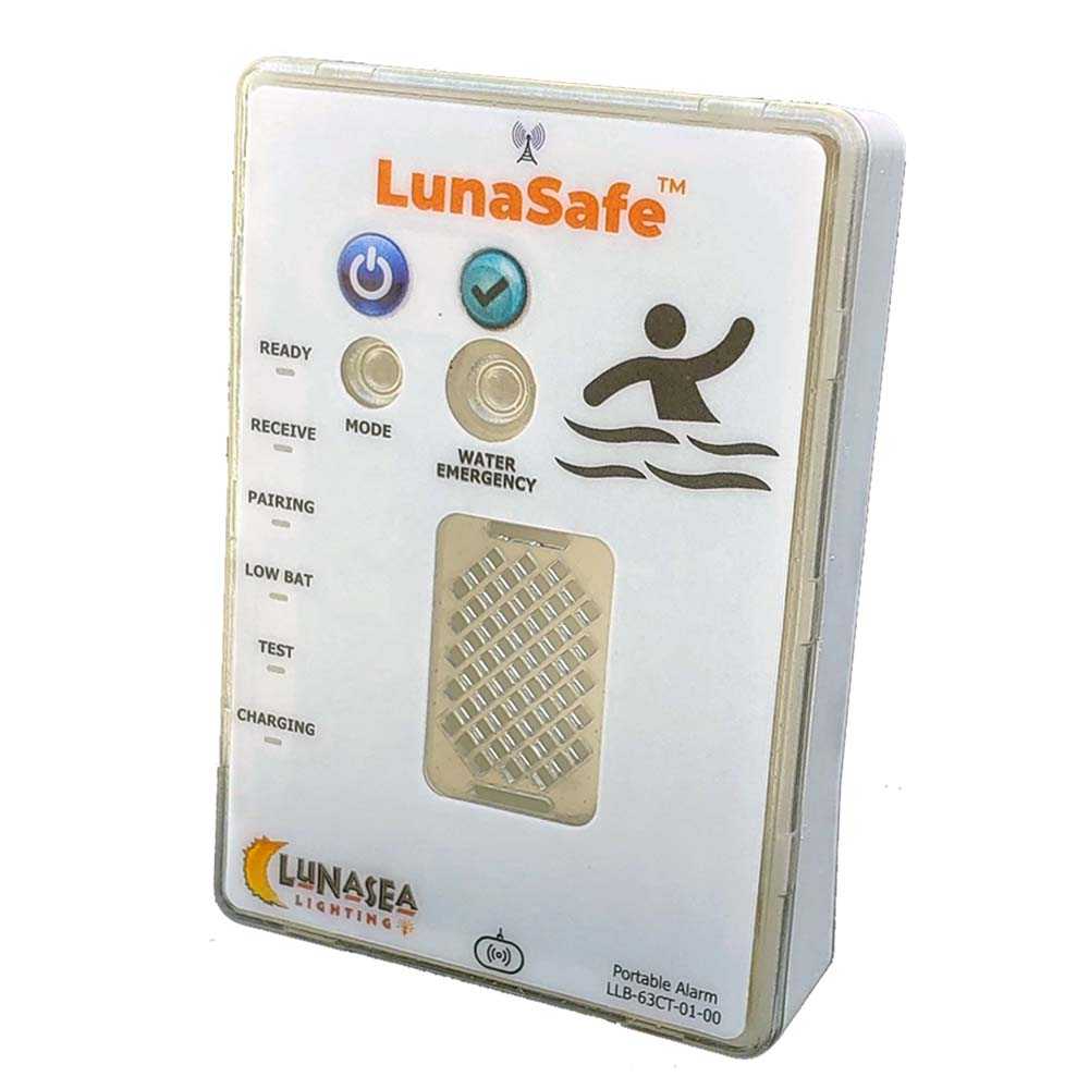 Lunasea-Beleuchtung, Lunasea Controller für akustischen Alarmempfänger mit Strobe Qi wiederaufladbar [LLB-63CT-01-00]