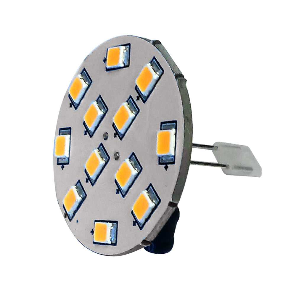 Lunasea-Beleuchtung, Lunasea G4 10 Back Pin LED-Glühbirne – 12 VAC oder 10–30 VDC/2 W/140 Lumen – Warmweiß [LLB-21UW-21-00]