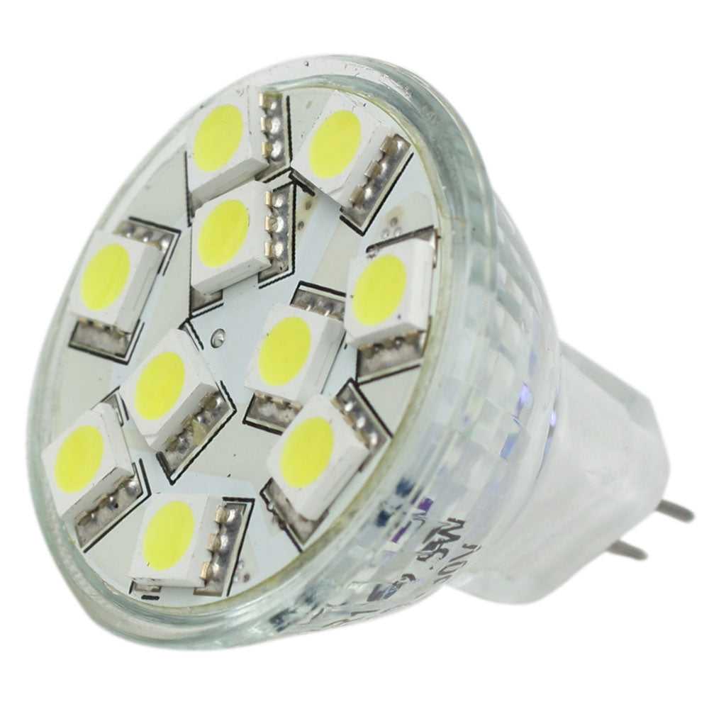 Lunasea-Beleuchtung, Lunasea MR11 LED-Glühbirne – 10–30 VDC/2,2 W/140 Lumen – Warmweiß [LLB-11TW-61-00]