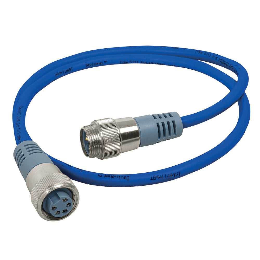Maretron, Maretron Mini-Kabelsatz mit zwei Enden – Stecker auf Buchse – 0,5 m – Blau [NM-NB1-NF-00.5]