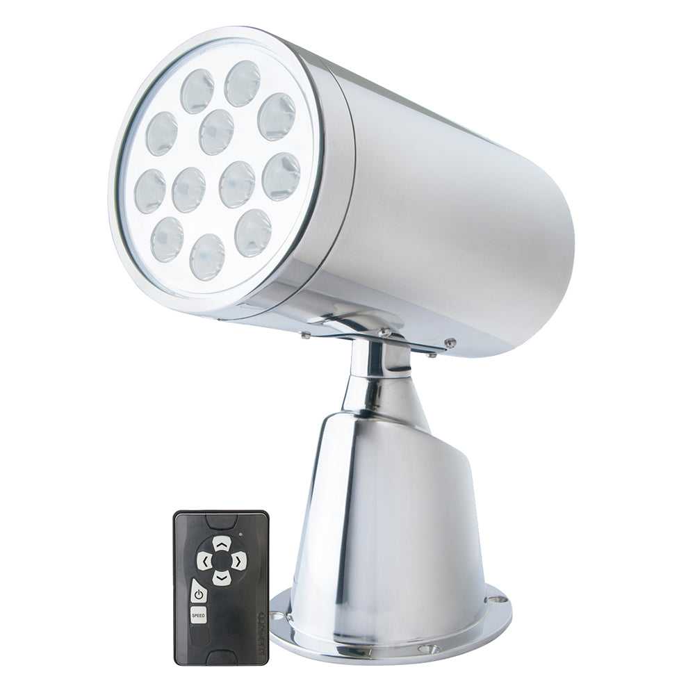Marinco, Marinco Kabelloser LED-Strahler aus Edelstahl mit Fernbedienung [23050A]
