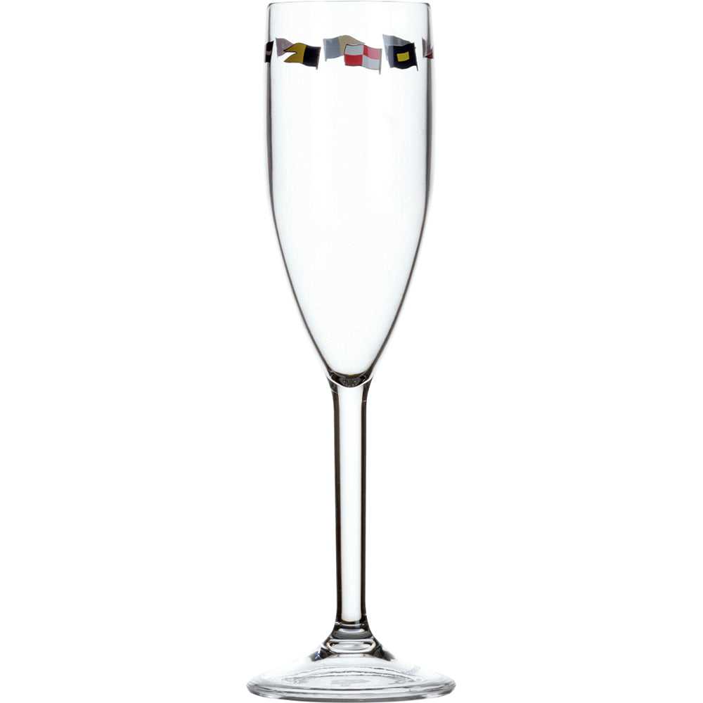 Marinegeschäft, Marine Business Champagnerglas-Set – REGATA – 6er-Set [12105C]
