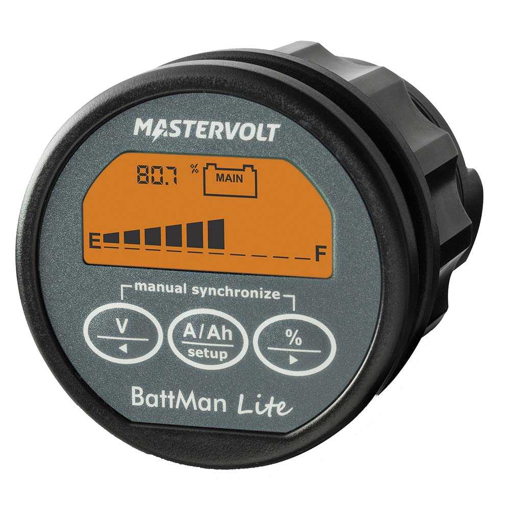 Mastervolt, Mastervolt BattMan Lite Batteriemonitor – 12/24 V [70405060]