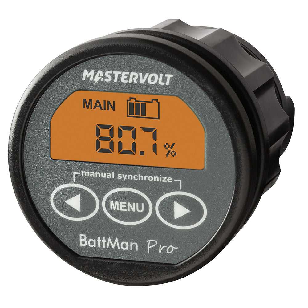 Mastervolt, Mastervolt BattMan Pro Batteriemonitor – 12/24 V [70405070]