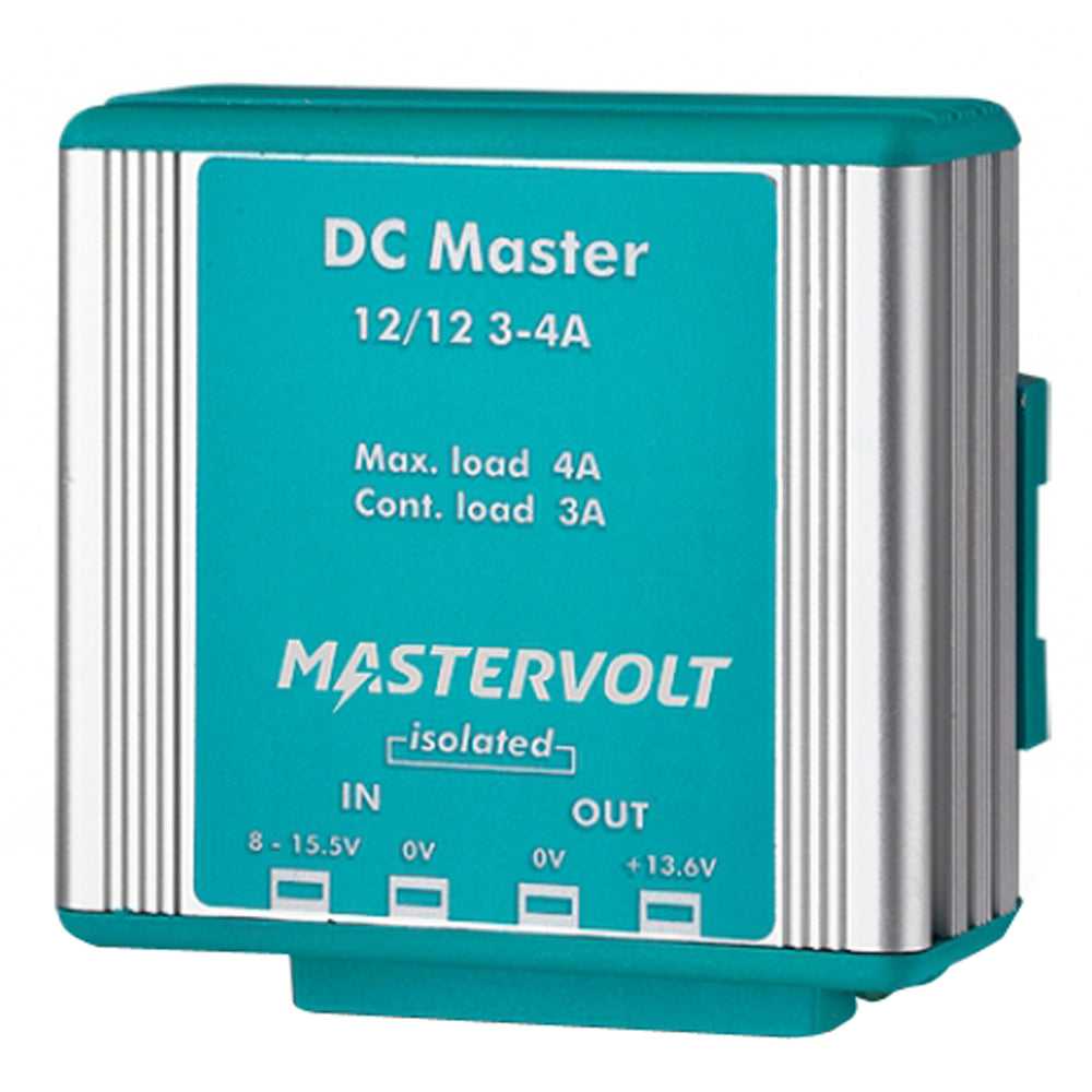 Mastervolt, Mastervolt DC Master 12 V auf 12 V Konverter – 3 A mit Isolator [81500600]