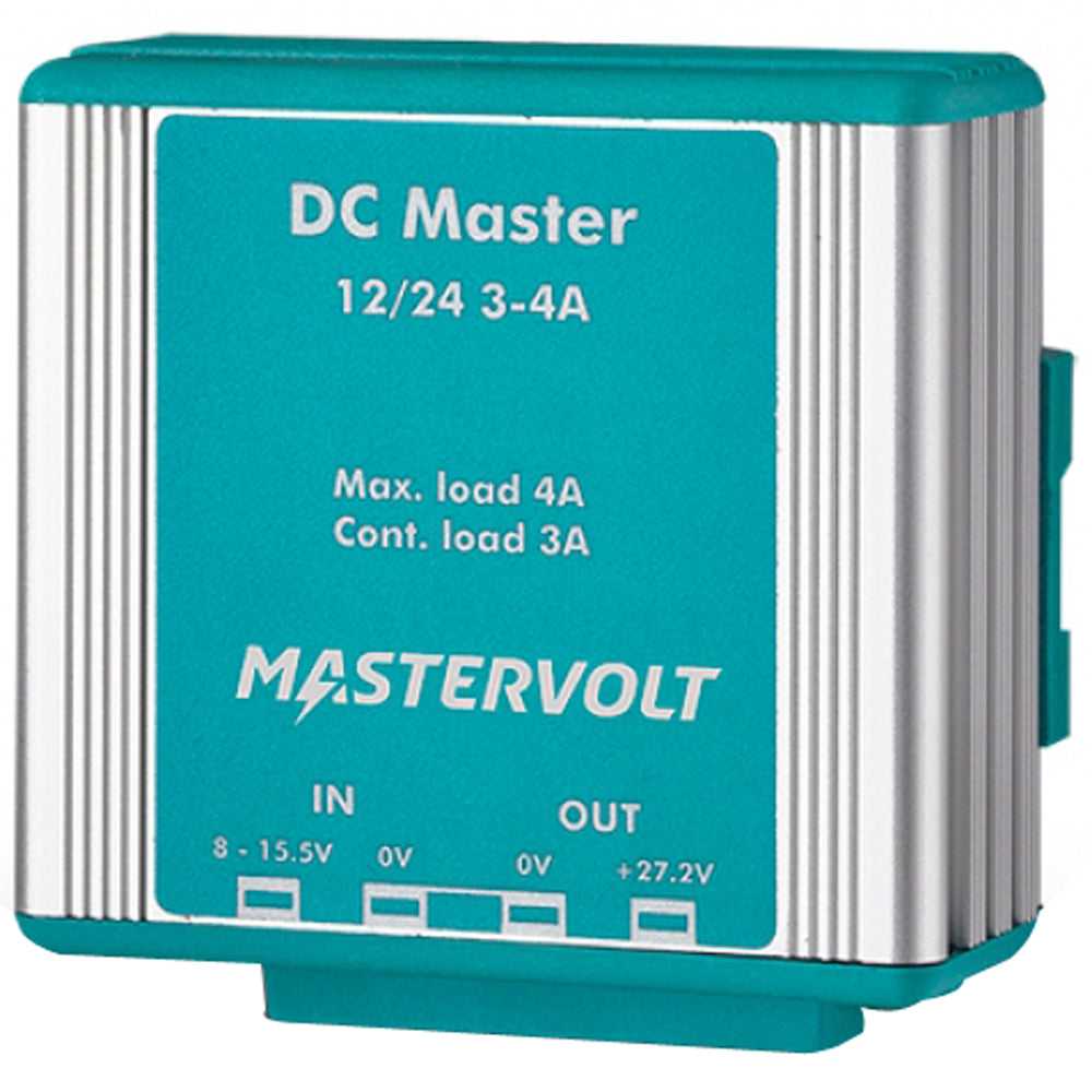 Mastervolt, Mastervolt DC Master 12 V auf 24 V Konverter – 3 A [81400400]