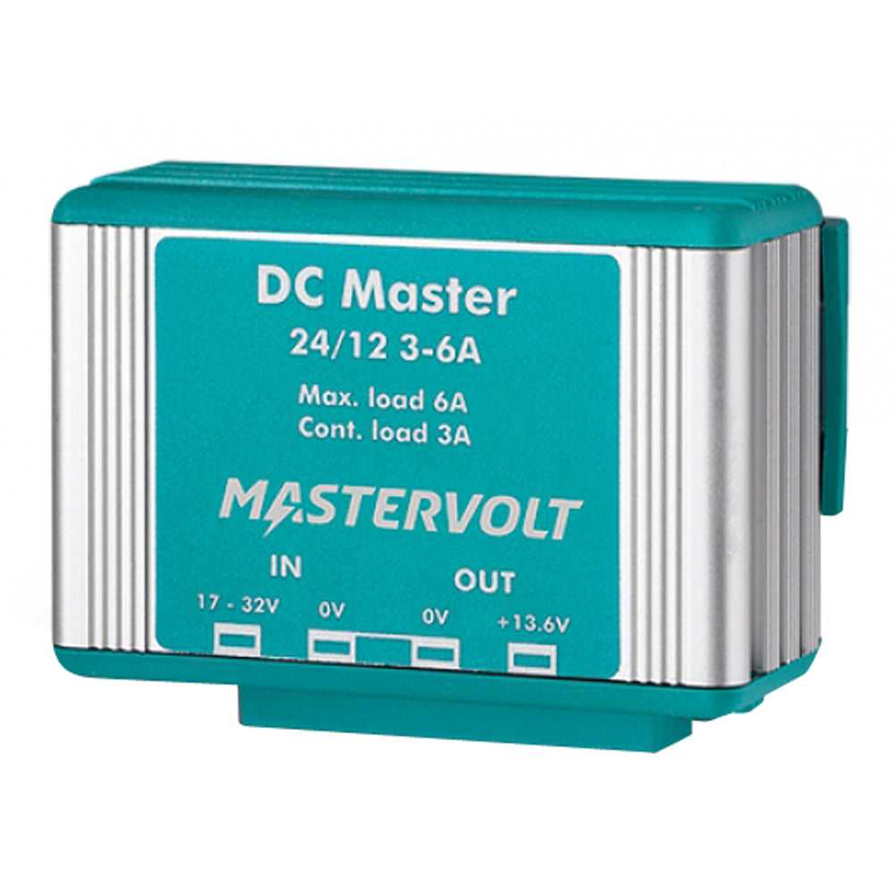 Mastervolt, Mastervolt DC Master 24 V auf 12 V Konverter – 3 Ampere [81400100]