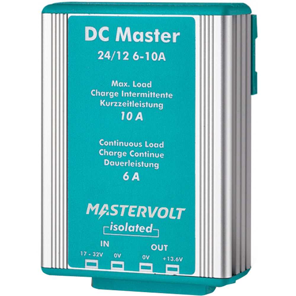 Mastervolt, Mastervolt DC Master 24 V auf 12 V Konverter – 6 A mit Isolator [81500200]