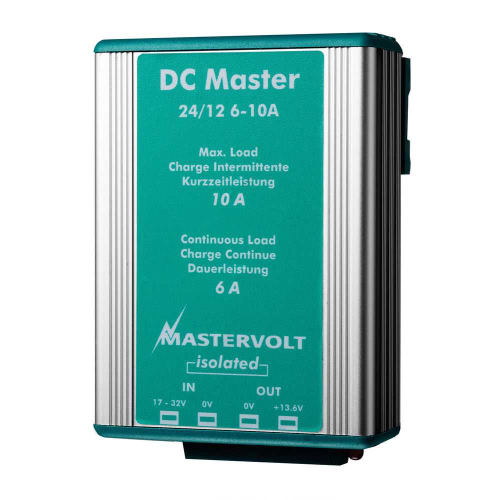 Mastervolt, Mastervolt DC Master 24 V auf 12 V Konverter – 6 Amp [81400200]