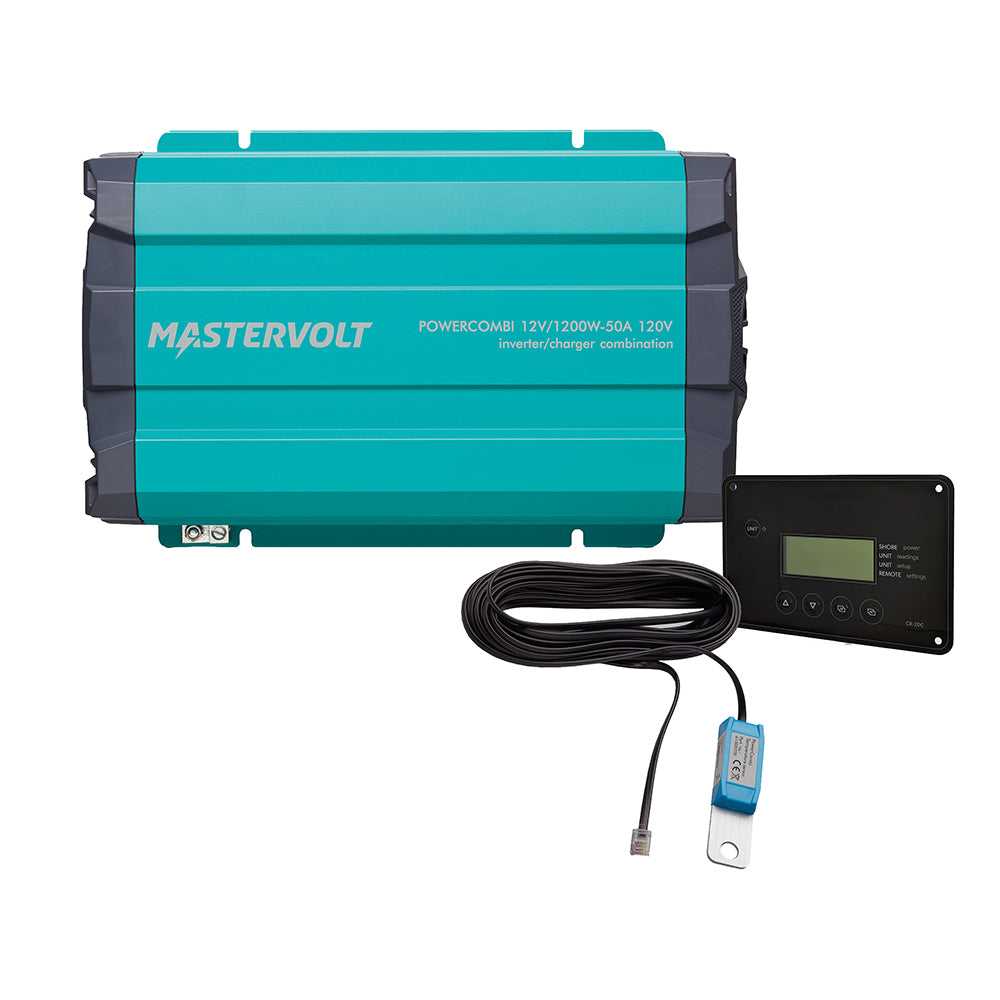 Mastervolt, Mastervolt PowerCombi Pure Sine Wave Wechselrichter/Ladegerät – 1200 W – 12 V – 50 A Kit [36211201]