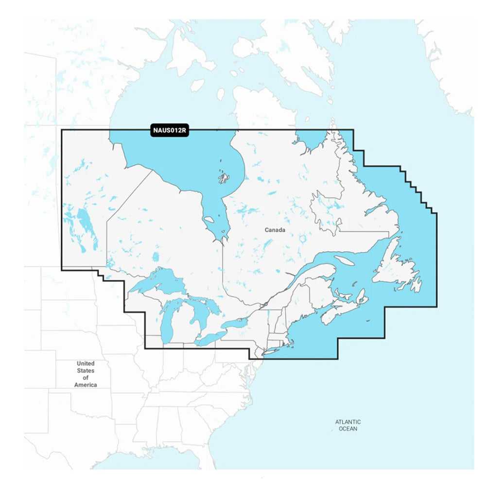 Navionics, Navionics NAUS012R – Kanada, Östliche Große Seen – Navionics+ [010-C1466-30]
