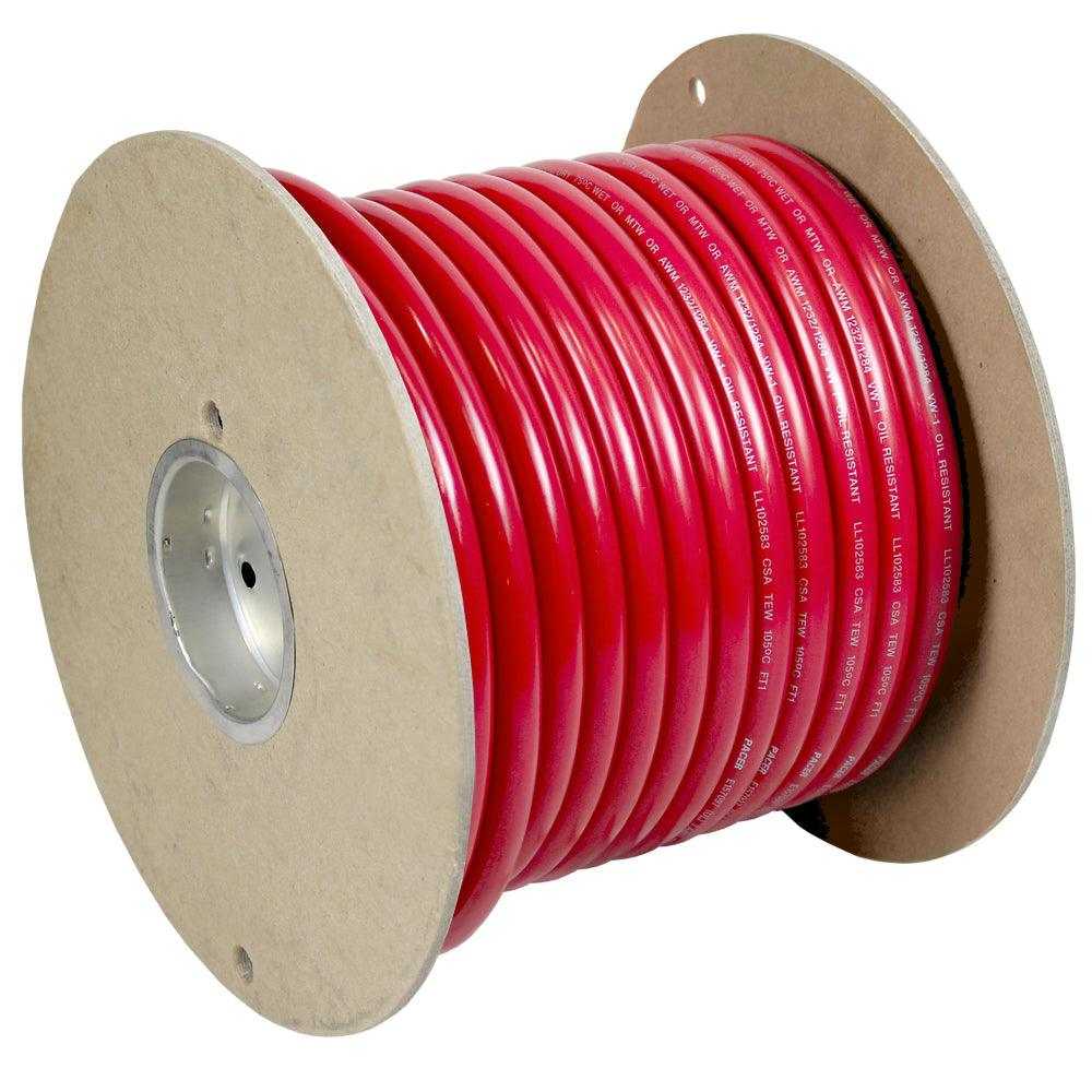 Pacer-Gruppe, Pacer Red 4/0 AWG Batteriekabel – 100 [WUL4/0RD-100]