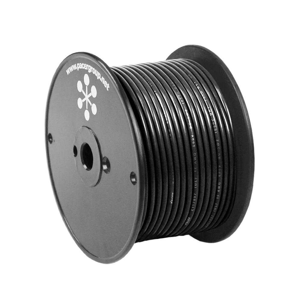 Pacer-Gruppe, Pacer Schwarz 18 AWG Primärdraht – 100 [WUL18BK-100]