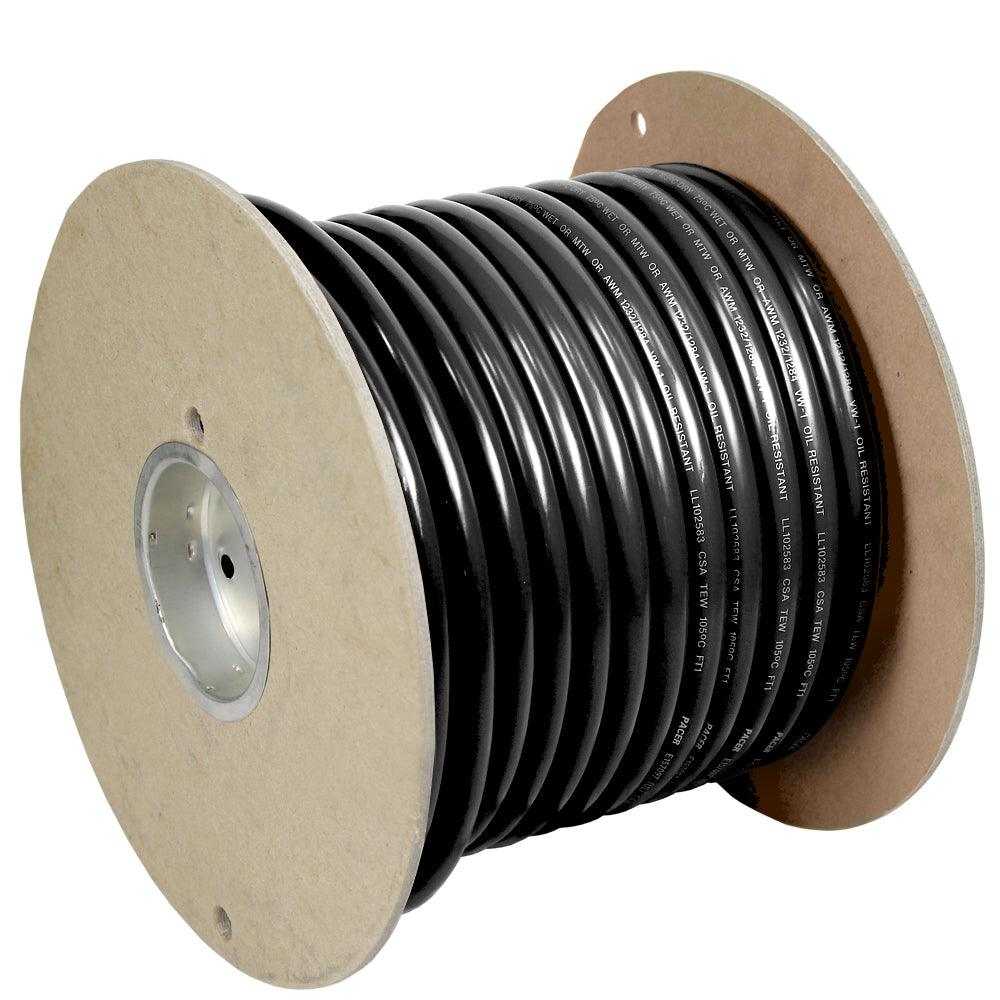 Pacer-Gruppe, Pacer Schwarzes 1/0 AWG Batteriekabel – 100 [WUL1/0BK-100]