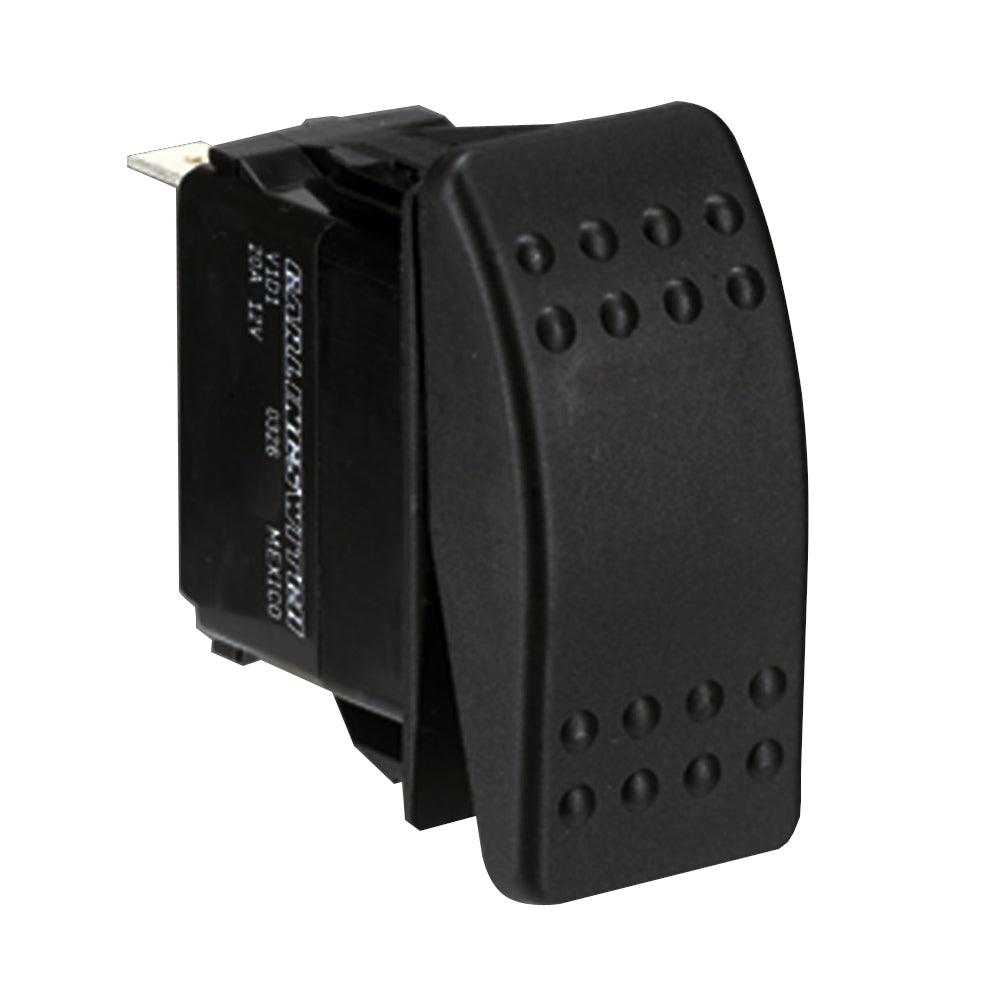 Paneltronik, Paneltronics DPDT ON/OFF/ON Wasserdichter Contura Wippschalter mit LEDs – Schwarz [001-699]