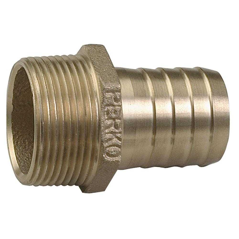 Perko, Perko 2" Rohr-Schlauch-Adapter, gerade, Bronze, hergestellt in den USA [0076009PLB]