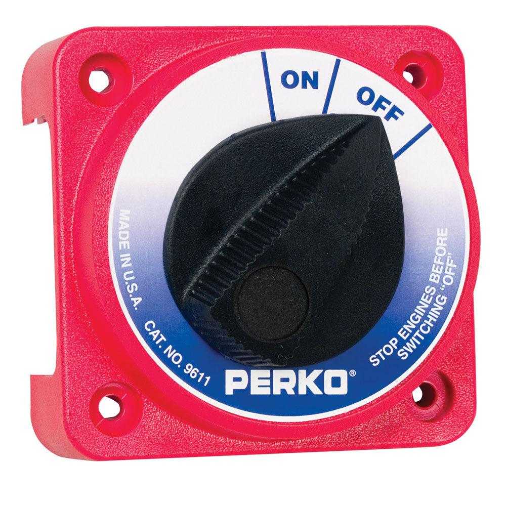 Perko, Perko 9611DP Kompakter Hauptbatterie-Trennschalter für mittlere Beanspruchung [9611DP]