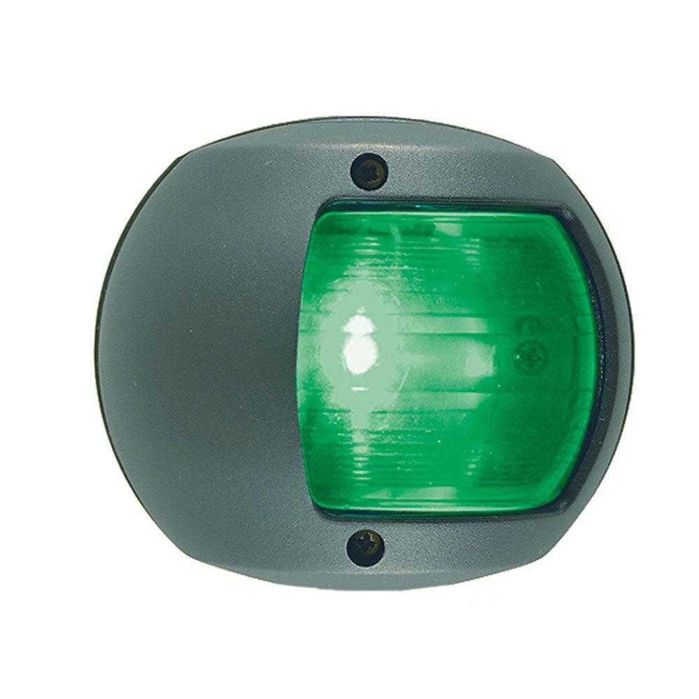 Perko, Perko LED-Seitenlicht – Grün – 12 V – schwarzes Kunststoffgehäuse [0170BSDDP3]