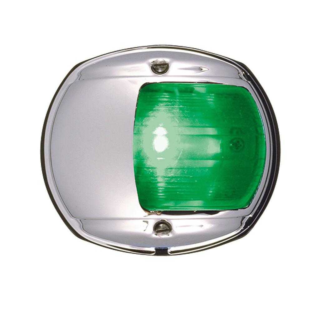 Perko, Perko LED-Seitenlicht – Grün – 12 V – verchromtes Gehäuse [0170MSDDP3]