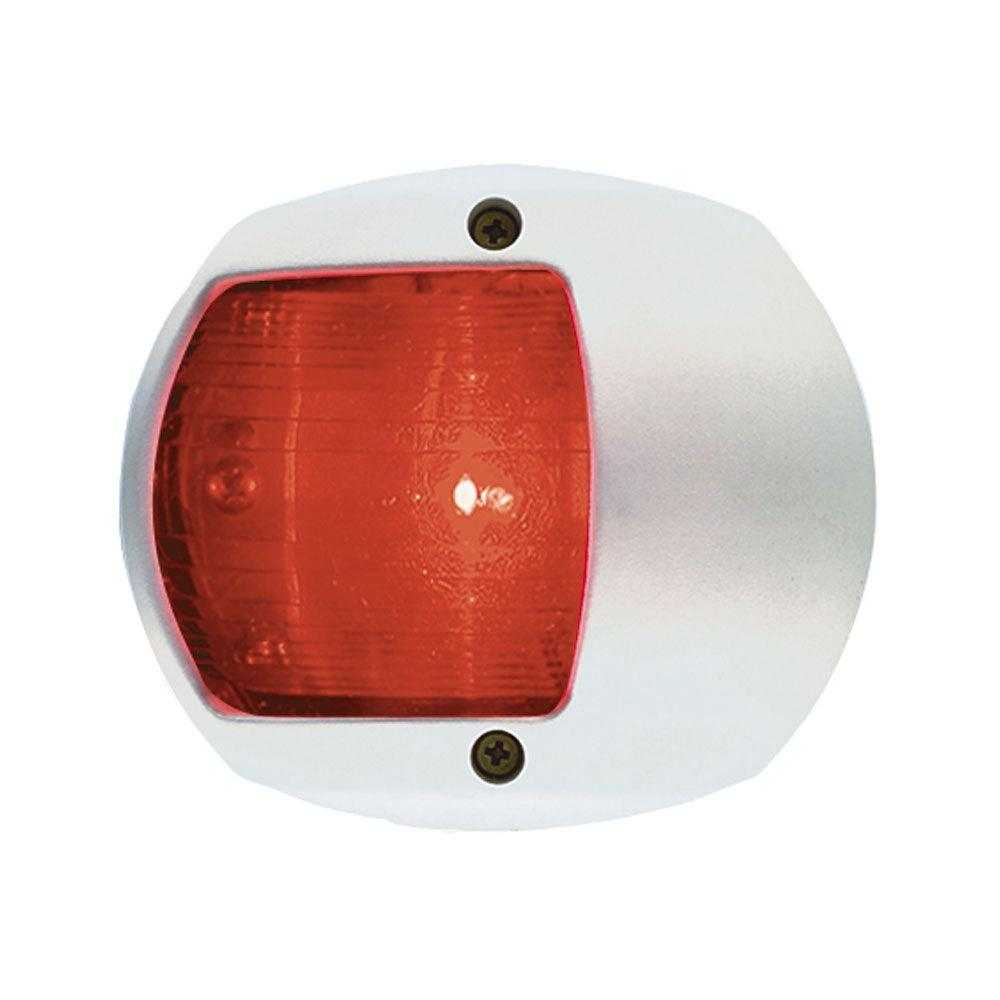 Perko, Perko LED-Seitenlicht – Rot – 12 V – weißes Kunststoffgehäuse [0170WP0DP3]