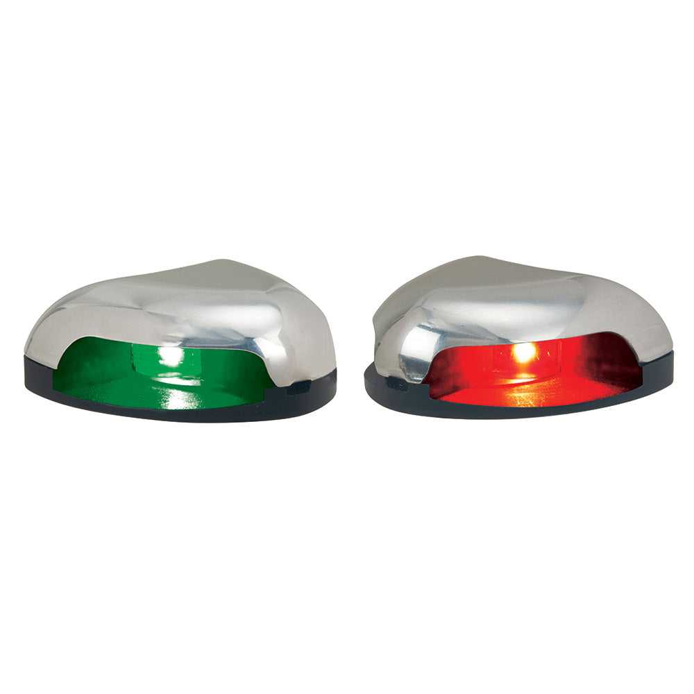 Perko, Perko Rot/Grün horizontal montierte Seitenleuchte – Paar – Edelstahl [0626DP0STS]
