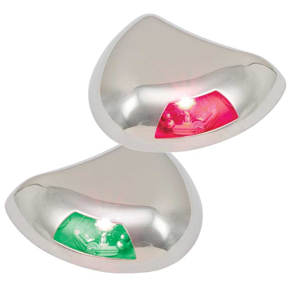 Perko, Perko Stealth Series LED-Seitenlichter – horizontale Montage – Rot/Grün [0616DP2STS]